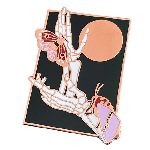 Meanwhile Enamel Pin