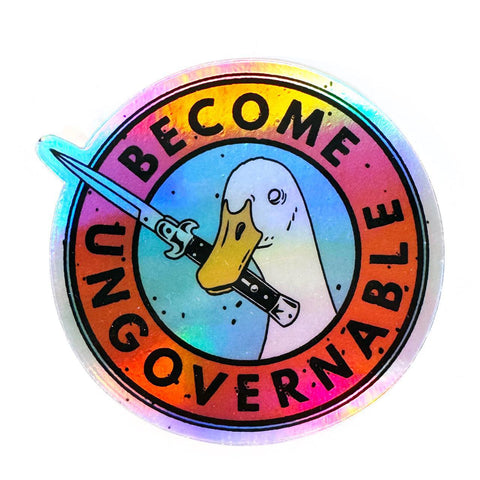 Become Ungovernable Sticker