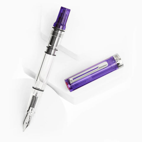 TWSBI Eco Fountain Pen, Transparent Purple
