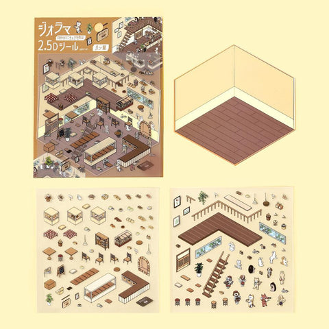 Bakery Isometric Sticker Scene