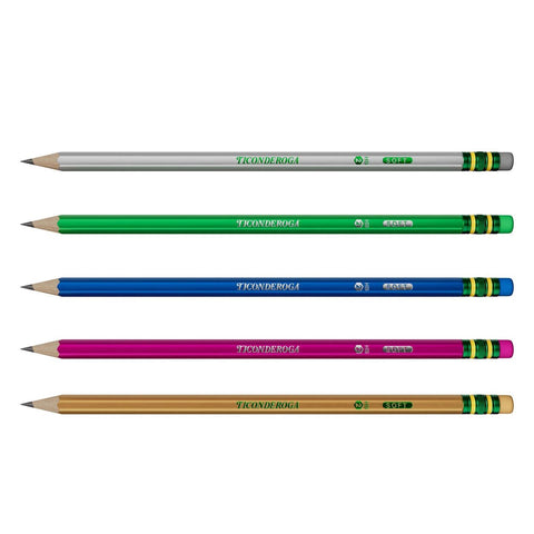 Ticonderoga Metallic Pencils
