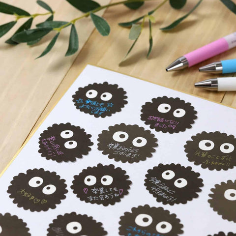 My Neighbor Totoro Susuwatari Sticker Flakes