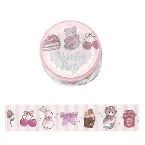 Strawberry Fairytale Party Washi Tape