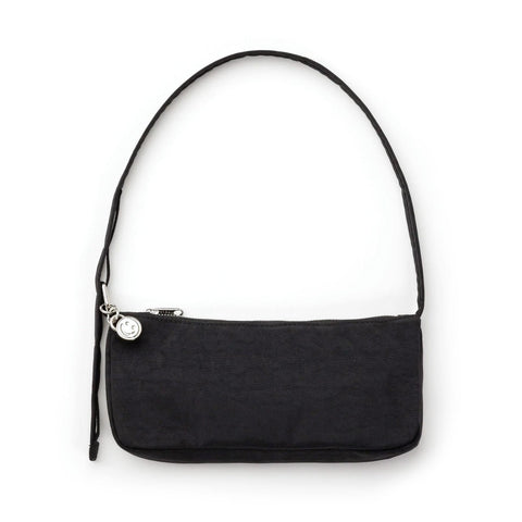 Nylon Pochette: Black
