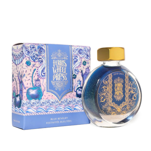 Blue Revelry Fountain Pen Ink