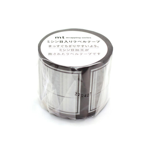 Square Label Perforated Washi Tape