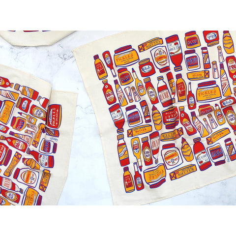 Condiments Tea Towel