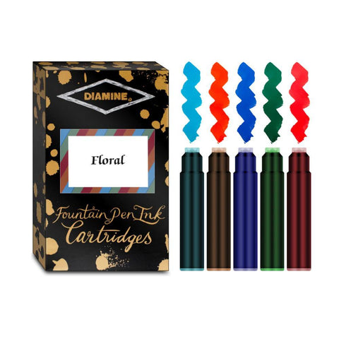 Diamine Fountain Pen Ink Cartridge Sampler Sets