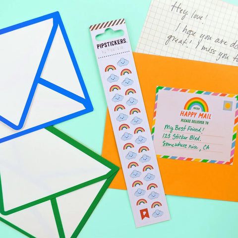 Cheerful Clouds Mini Stickers