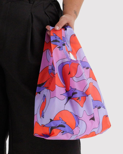 Baby Reusable Tote: Dolphins