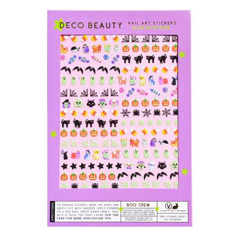 Boo Crew Nail Art Stickers