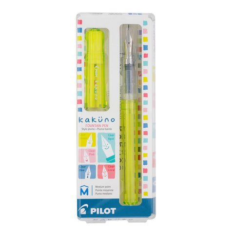 Kakuno Fountain Pen, Translucent Green
