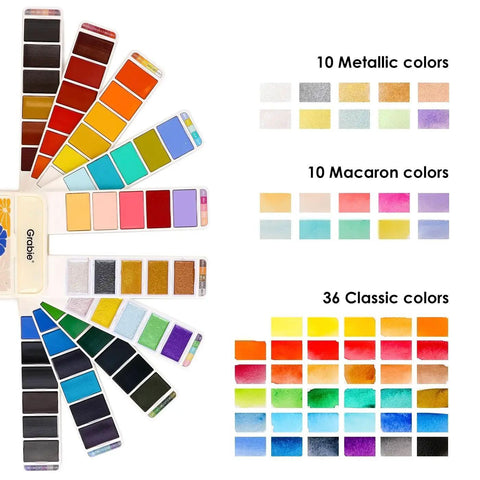 All-in-One Foldable Watercolor Set