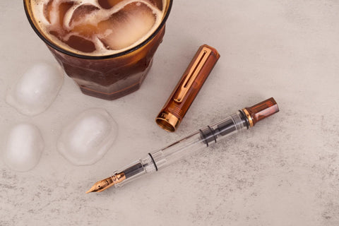 TWSBI Eco Fountain Pen, Root Beer + Bronze