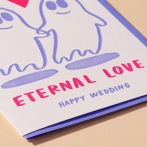 Eternal Love Wedding Card