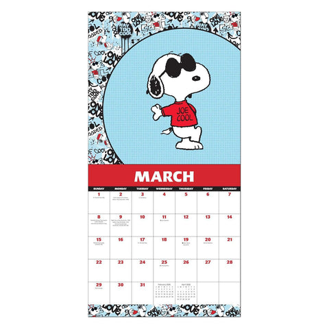 Snoopy 2026 Wall Calendar