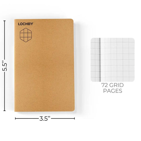 Pocket Grid Notebook