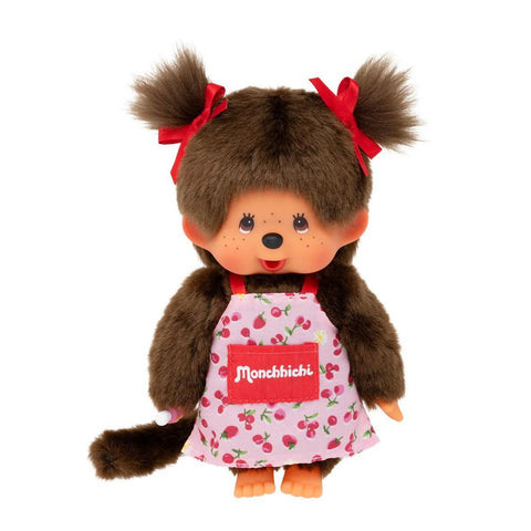 Monchhichi Flower Apron Girl Plush