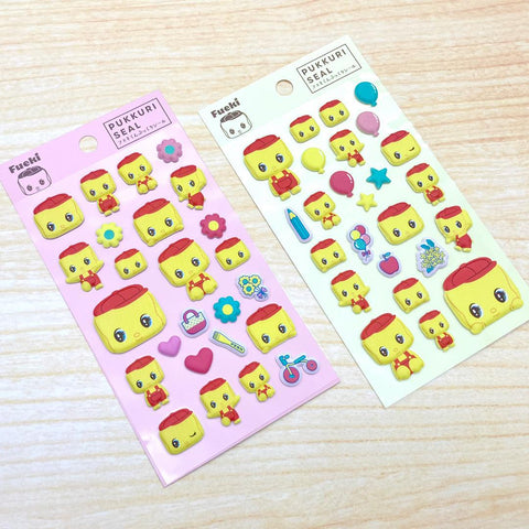 Fueki Puffy Stickers