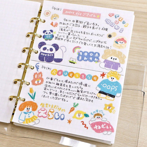 Scribbles Stickers, Hito