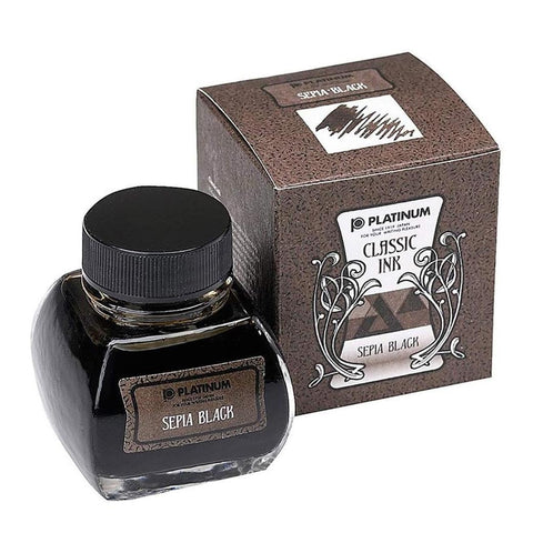 Platinum Classic Sepia Black Ink