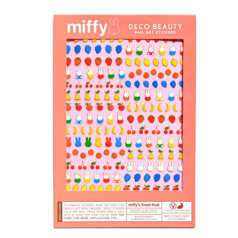 Miffy's Fresh Fruit Nail Art Stickers