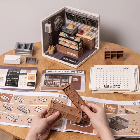 Golden Wheat Bakery DIY Miniature Kit
