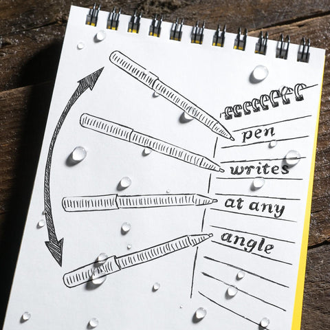 All-Weather Pocket Pen 2-Pack, Bright Orange