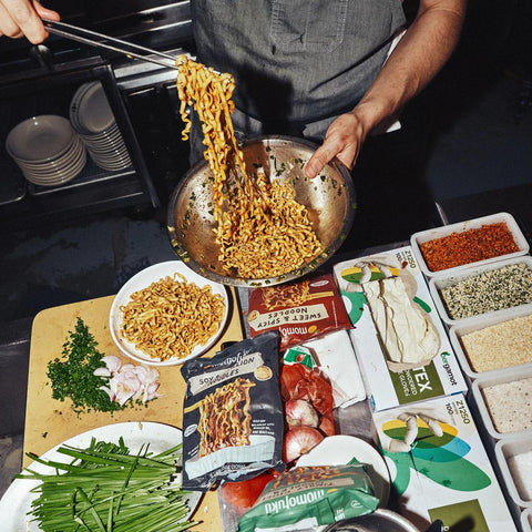Sweet + Spicy Noodles