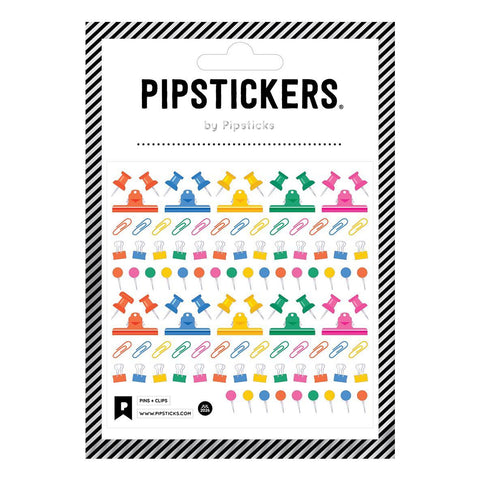 Pins + Clips Stickers