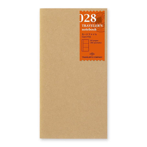 TRAVELER'S notebook, Regular Size, 028 - Card File