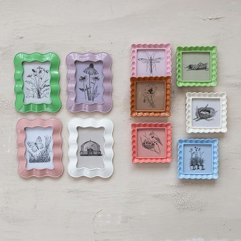 Ruffled Photo Frames
