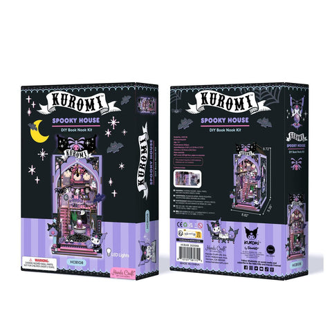 Kuromi Spooky House DIY Book Nook