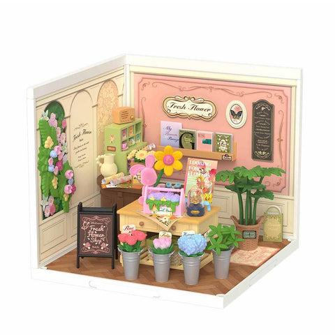 Fresh Flower Shop DIY Miniature Kit