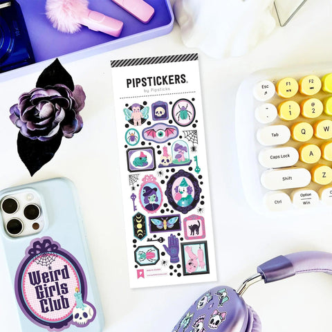 Shelfie Scares Sticker Sheet