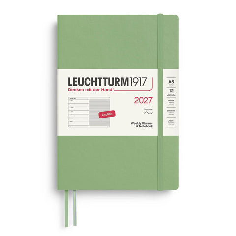 Softcover 2027 Weekly Planner + Notebook
