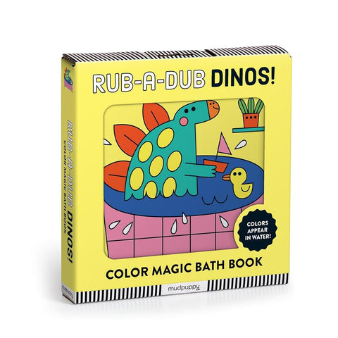 Rub-a-Dub Dinos! Color Magic Bath Book