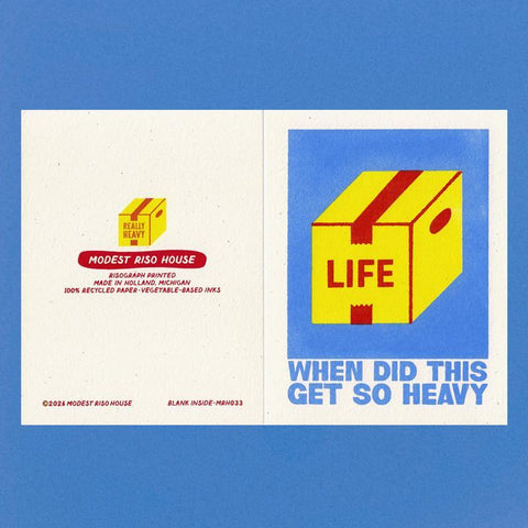 Heavy Life Card
