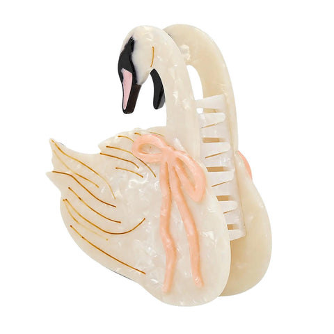 Bow Swan Hair Claw