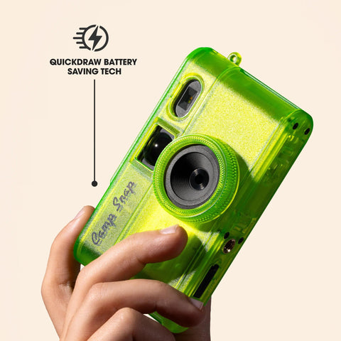 Camp Snap 2 Screen-Free Digital Camera, Twisted Lime