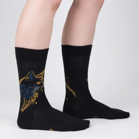 Night Cat Men's Socks