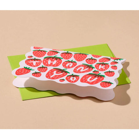 Strawberry Thank You Card Set