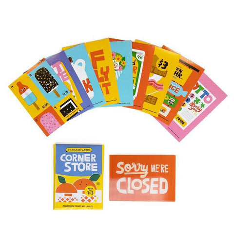 Corner Store Sticker Card Packs