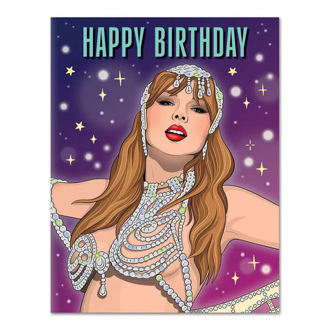 Showgirl Era Birthday Card
