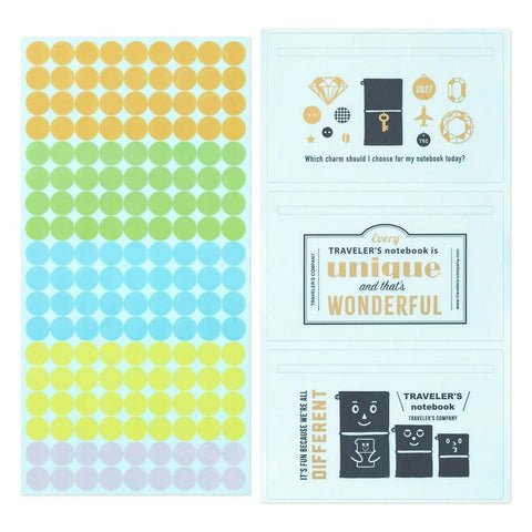 TRAVELER'S notebook 2027 Customized Sticker Set