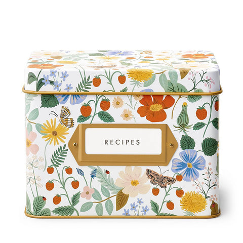 Strawberry Fields Recipe Tin