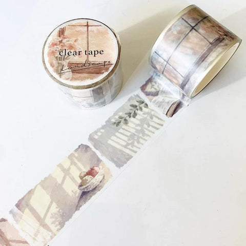 Landscape at Night Clear Tape
