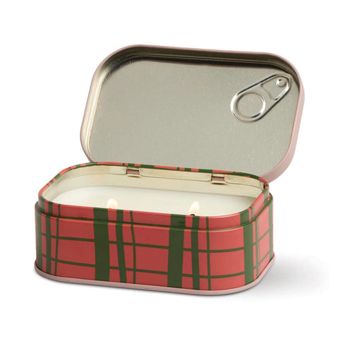 Strawberry Bistro Tin Candle