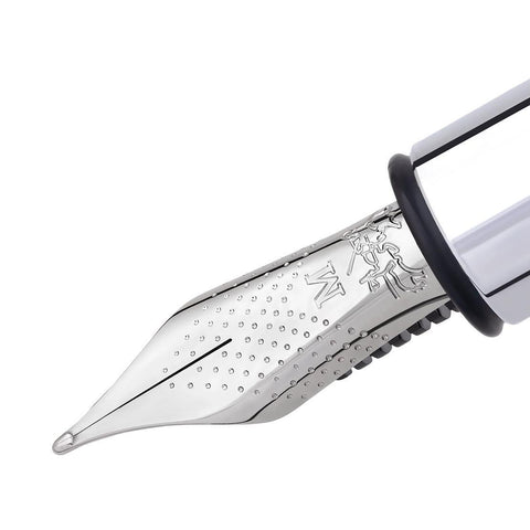 Ambition Fountain Pen, Italic Ice Blue