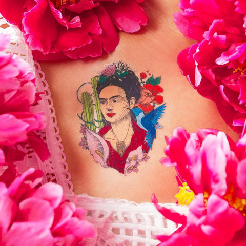 Botanical Frida Tattoos